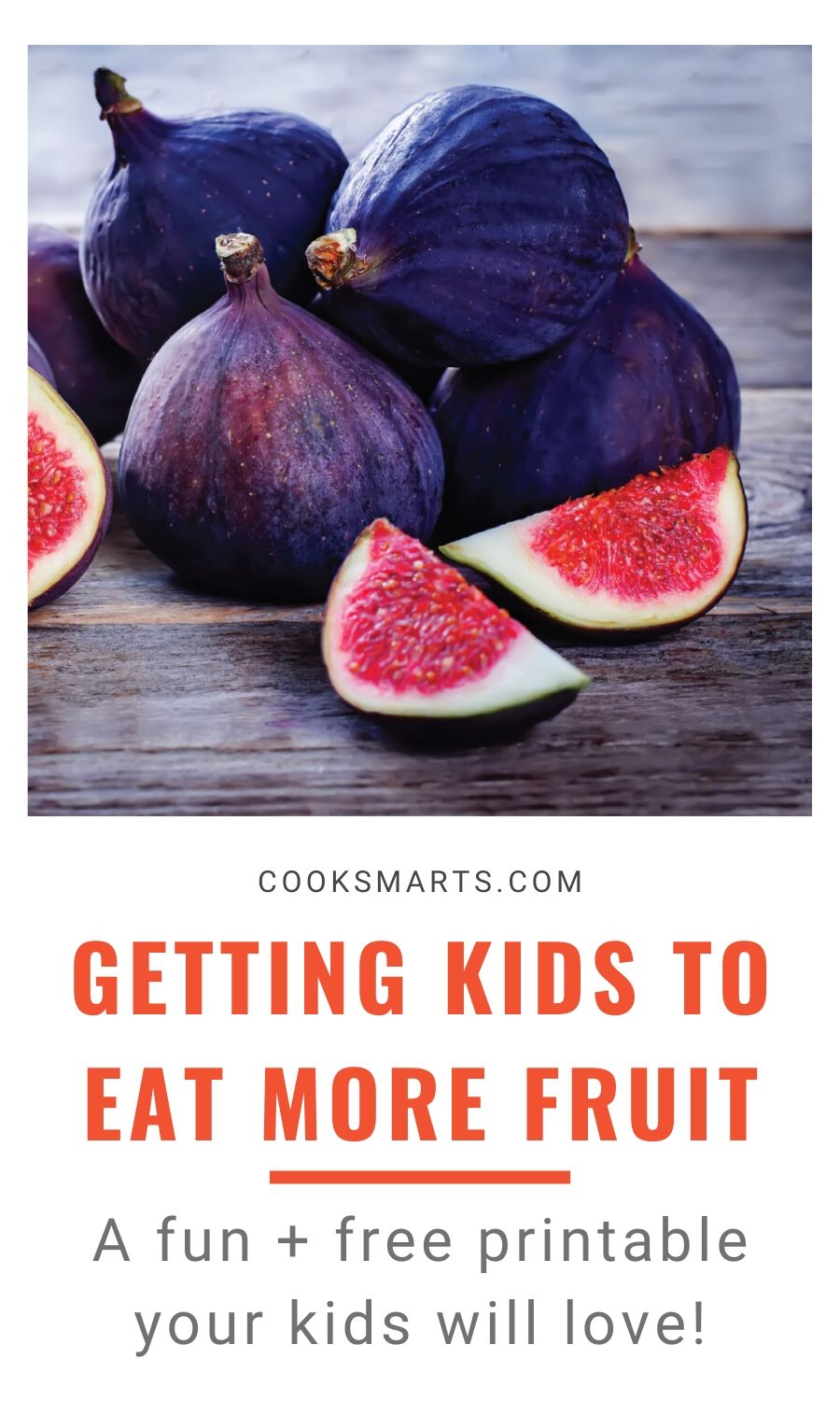 Printable Fruit Chart for Kids | Cook Smarts