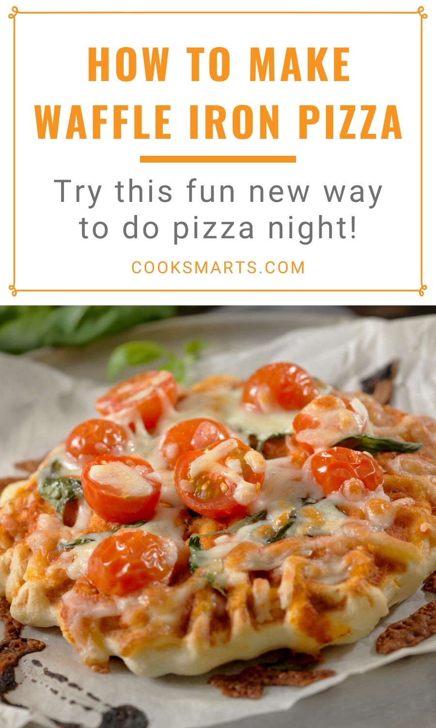 Waffle Iron Pizza Recipe | Cook Smarts
