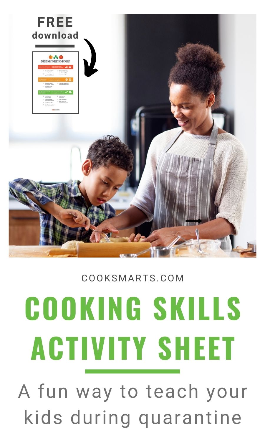 Cooking Skills For Kids During Quarantine Free Activity Sheet Cook banana-bread-picture-recipe-cooking-classes-for-kids-preschool