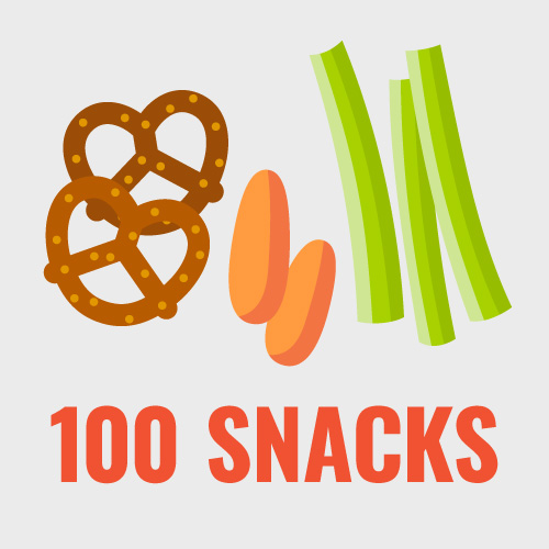 100 Snack Ideas eBook