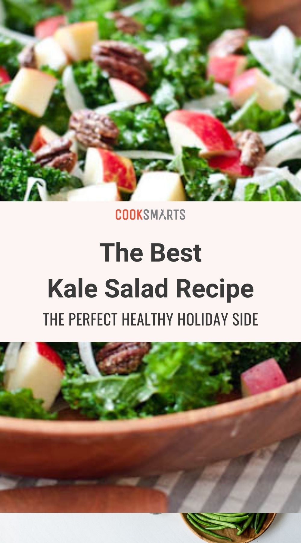 Best 10Minute Kale Salad Recipe Apples, Fennel, & Candied Pecans